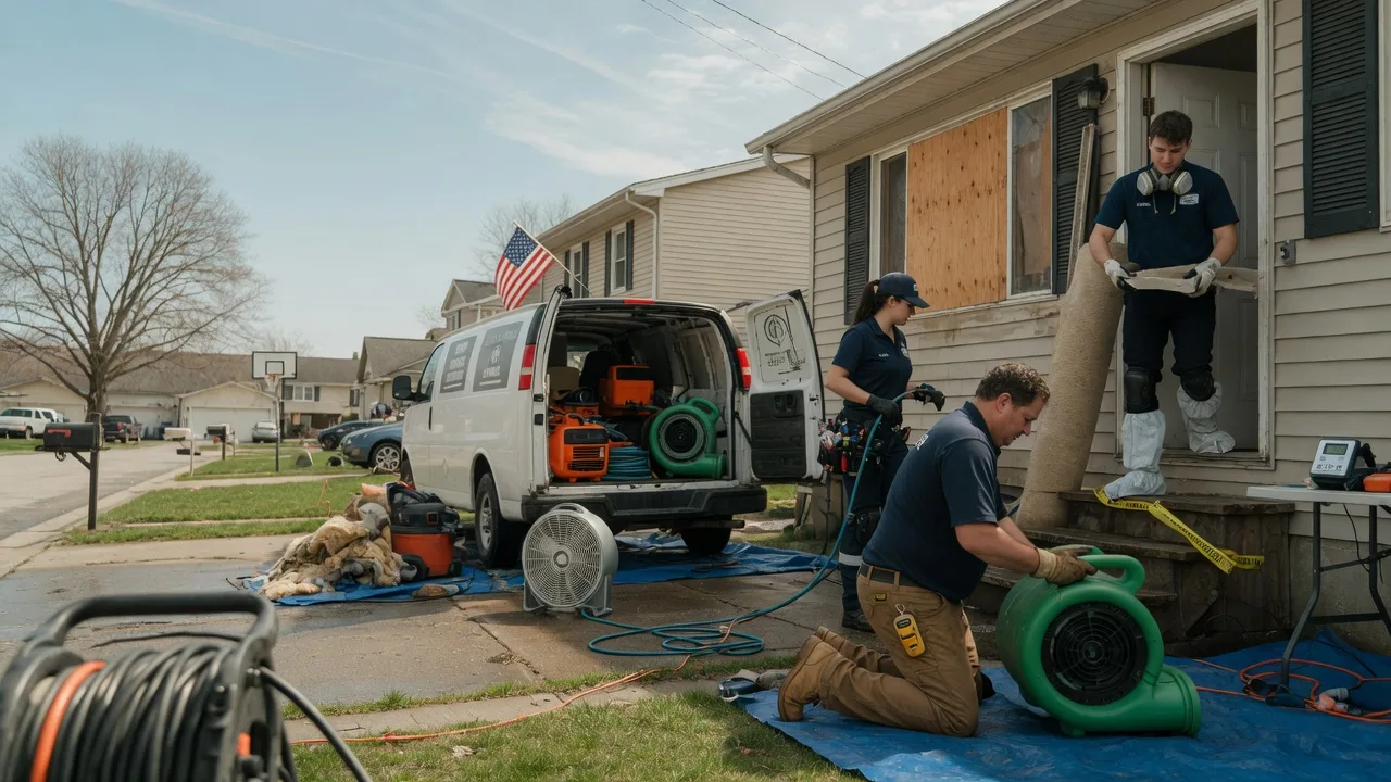Water Damage Restoration in Bowling Green, VA near me
